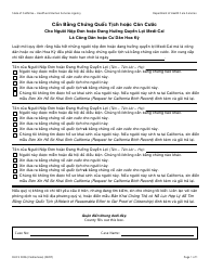 Document preview: Form DHCS0006 Proof of Citizenship or Identity Needed - California (Vietnamese)