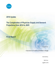 The Complexities of Physician Supply and Demand: Projections From 2014 to 2025 - Ihs Inc.