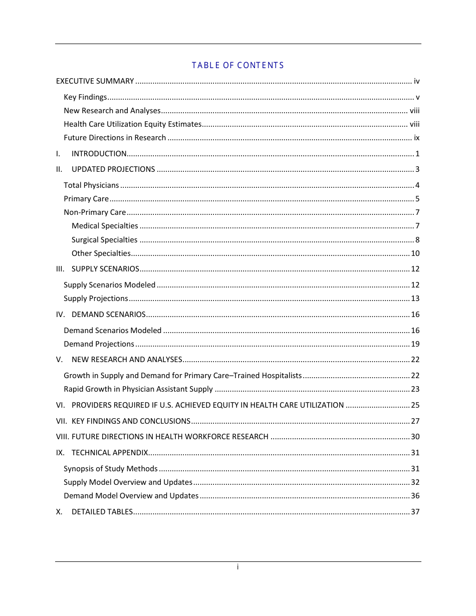 The Complexities of Physician Supply and Demand: Projections From 2014 to 2025 - Ihs Inc., Page 2