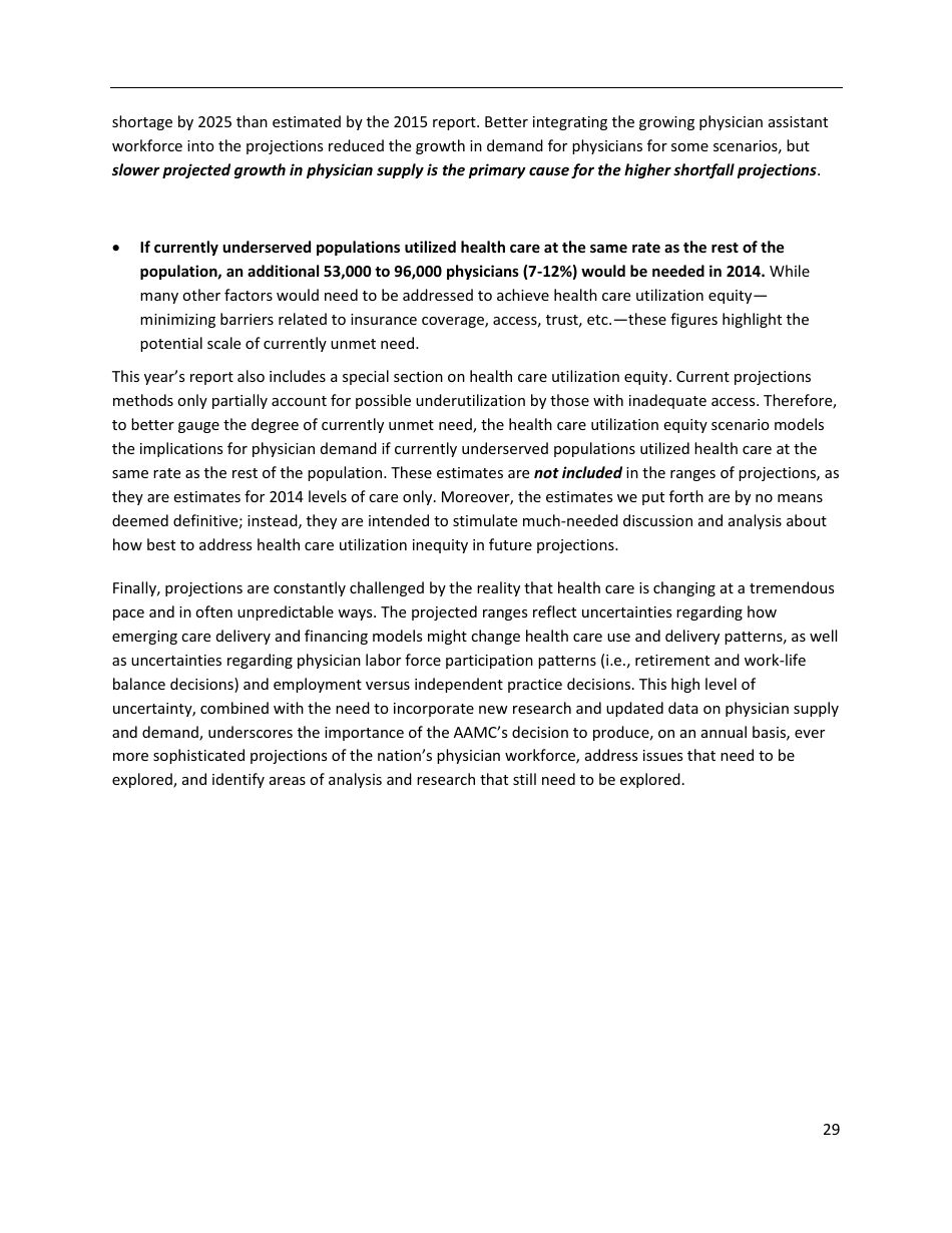 The Complexities of Physician Supply and Demand: Projections From 2014 to 2025 - Ihs Inc., Page 39