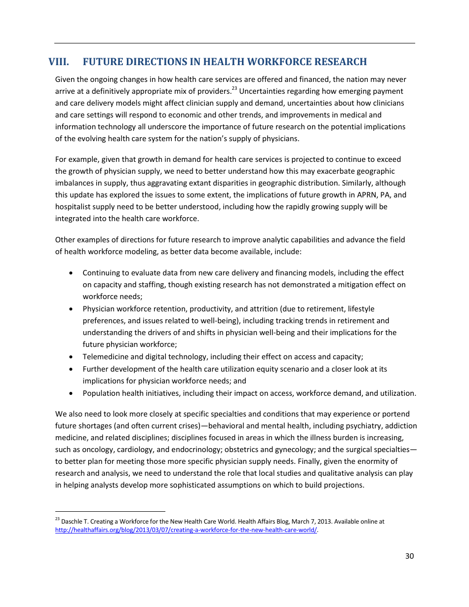 The Complexities of Physician Supply and Demand: Projections From 2014 to 2025 - Ihs Inc., Page 40