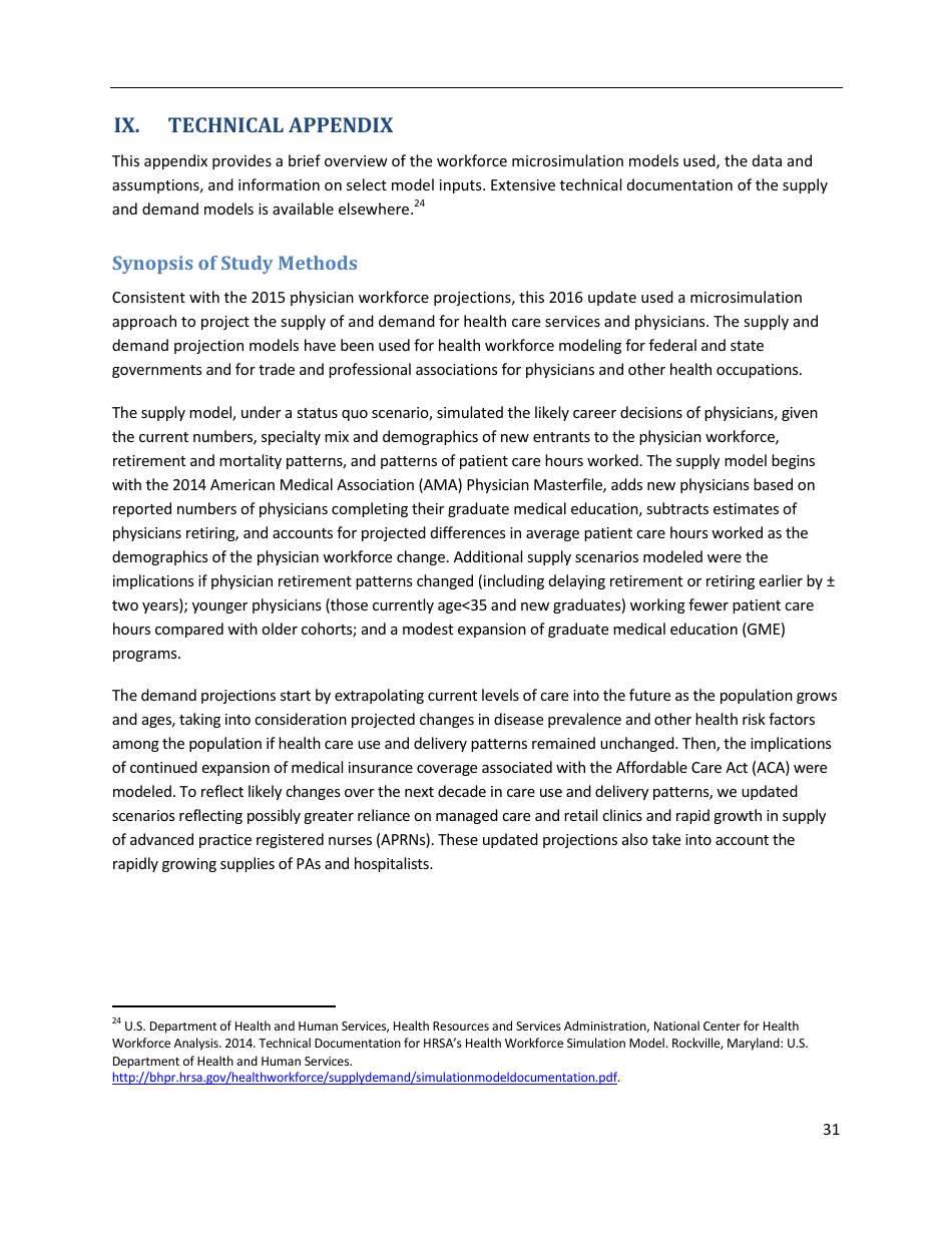 The Complexities of Physician Supply and Demand: Projections From 2014 to 2025 - Ihs Inc., Page 41