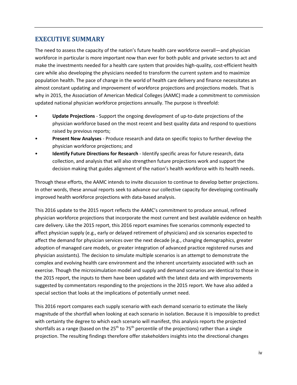 The Complexities of Physician Supply and Demand: Projections From 2014 to 2025 - Ihs Inc., Page 5