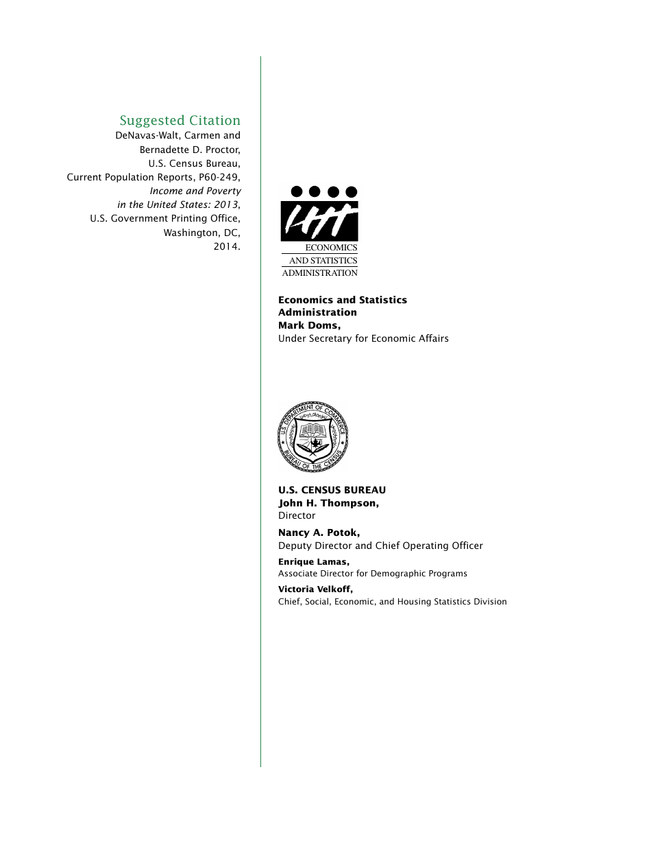 Income and Poverty in the United States, Page 4