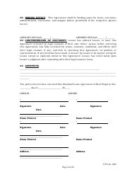 Standard Lease Agreement Template - Pt, Page 12