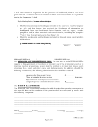 standard lease agreement template pt download printable