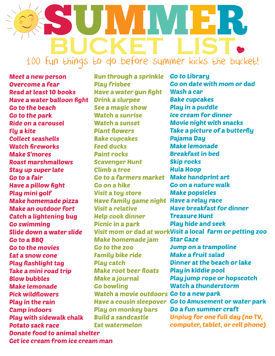 100-fun-things-summer-bucket-list-template-for-kids-download-printable