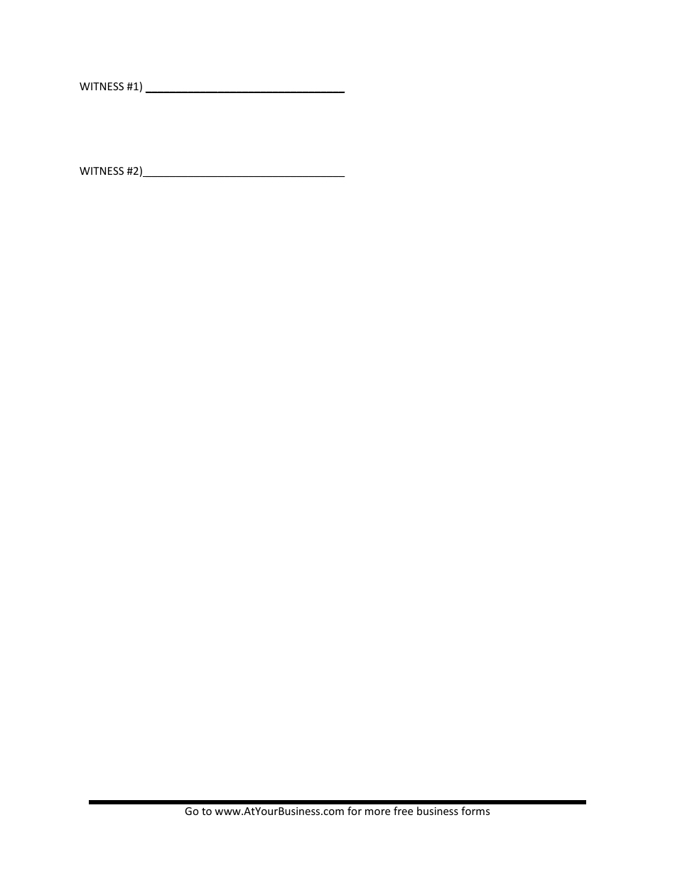 Power of Attorney Template - Washington, D.C., Page 4