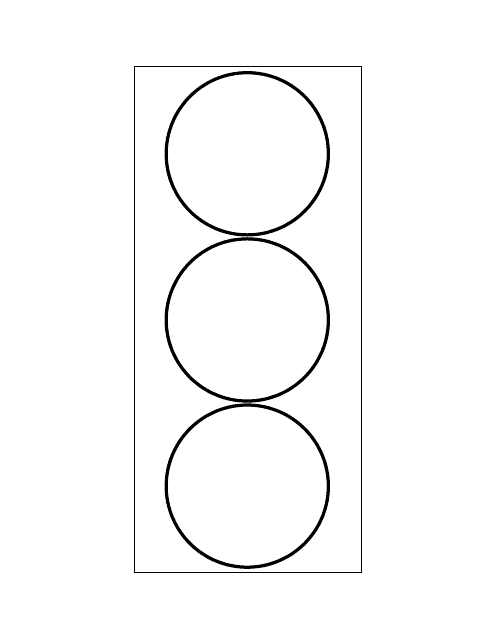 Simple Circle Tag Template