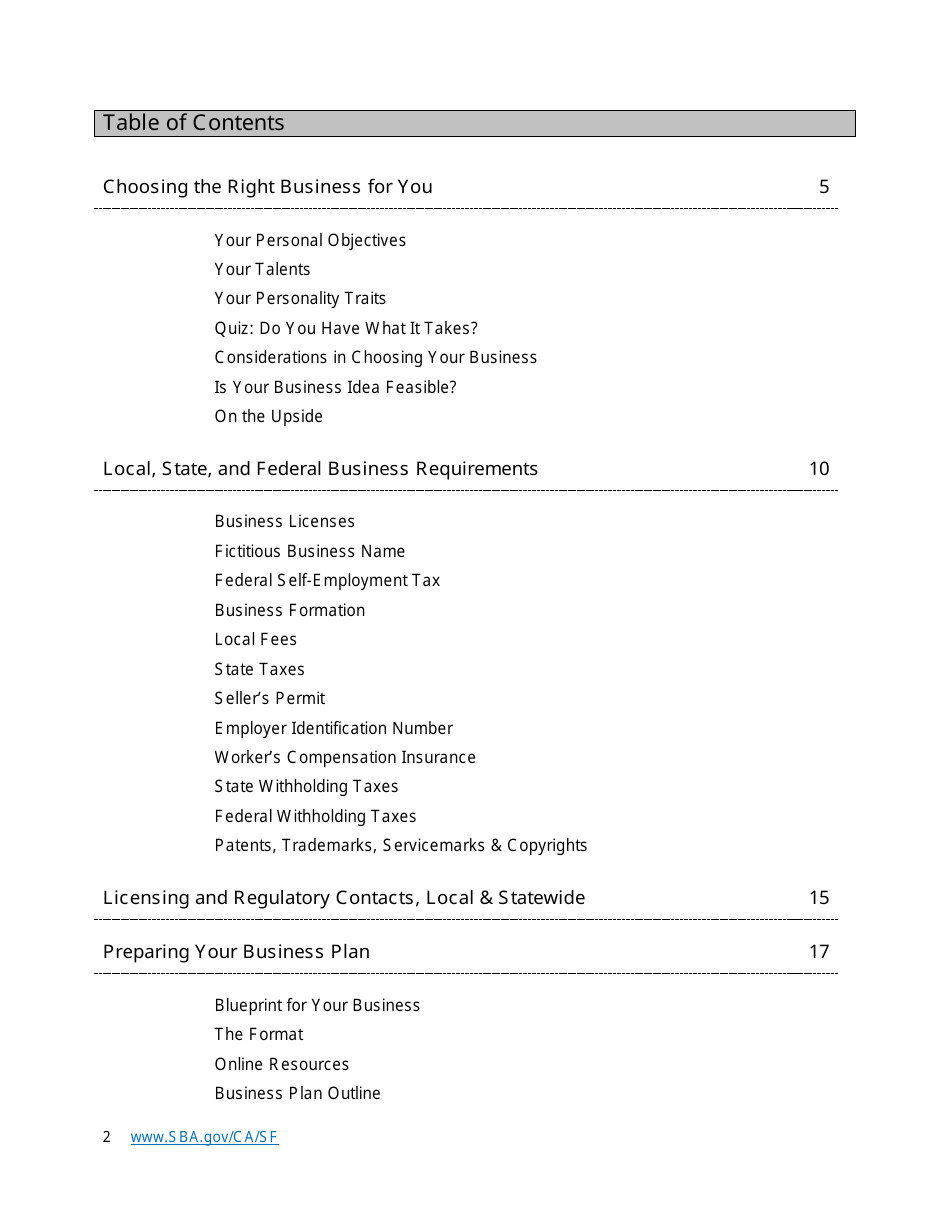 Small Business StartUp Guide for Northern California Fill Out, Sign