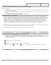 Form CSC/SCC0653e Visiting Application Form - Canada, Page 3