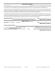 Form WP3 Application for Iowa Permit to Acquire a Pistol or Revolver - Iowa, Page 2