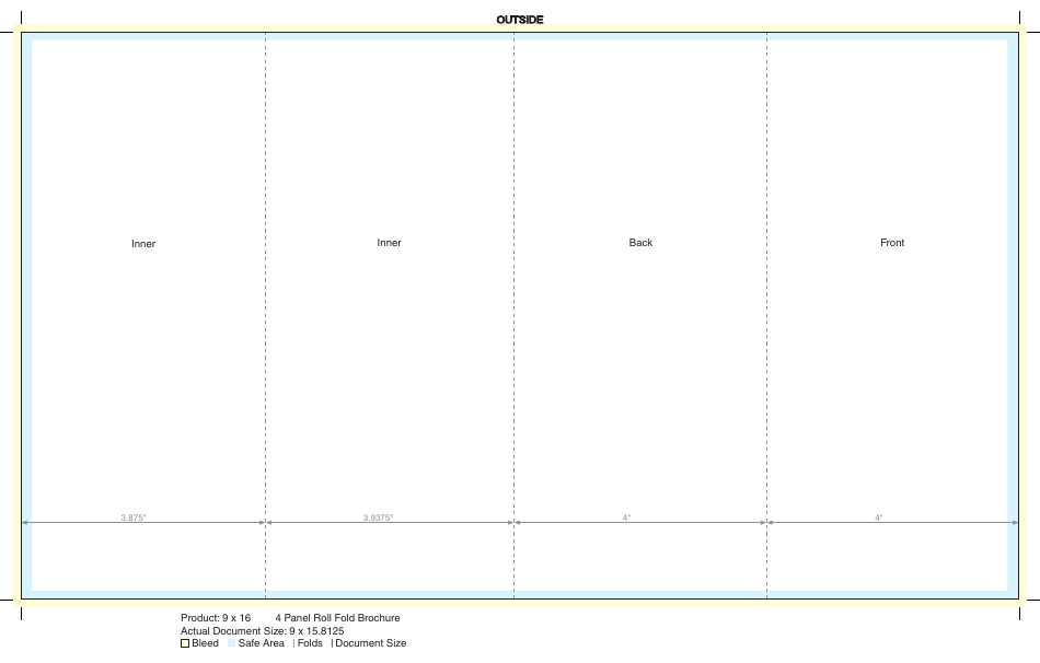 3 fold brochure template for word