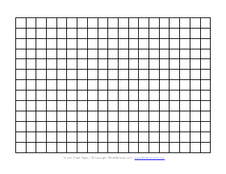 Document preview: 1/2 Inch Graph Paper (Landscape)