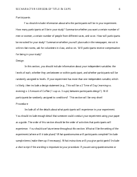 Sample &quot;Model Apa Research Proposal&quot;, Page 6