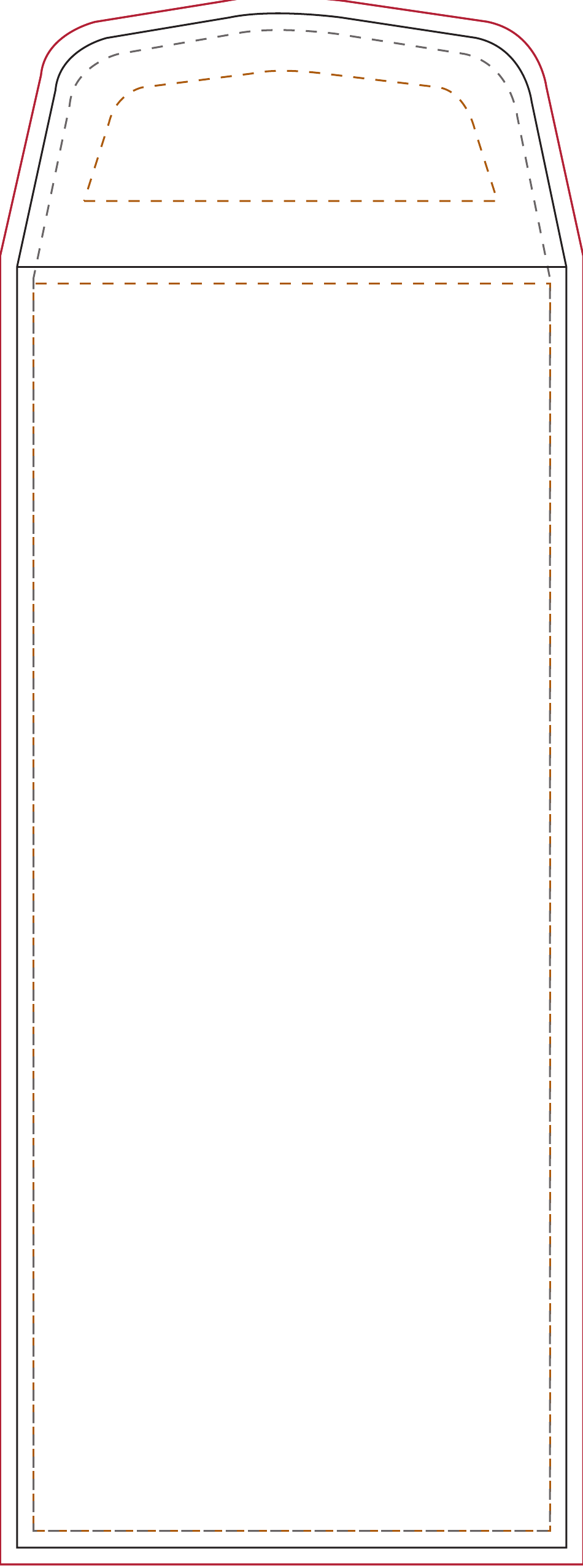 Prolonged Rectangular Tag Template, Page 1