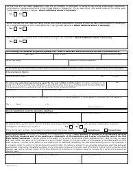 Form OSRC1000 Ohio State Racing Commission License Application - Ohio, Page 2
