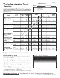Vaccine Administration Record for Adults Template - Immunization Action Coalition, Page 3