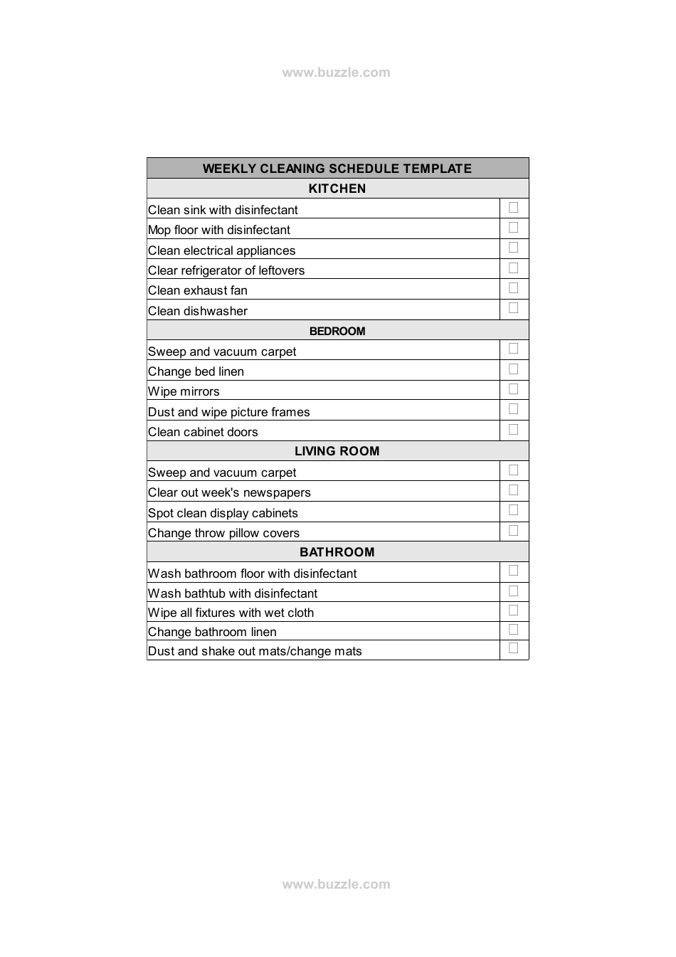 weekly-cleaning-schedule-template-grey-download-printable-pdf