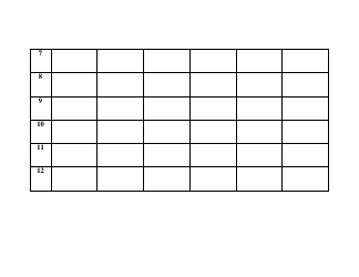 Workbox Schedule Template, Page 2