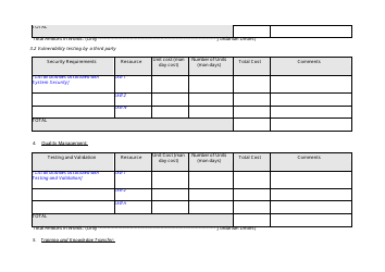 &quot;Technical and Financial Proposal Template&quot;, Page 12