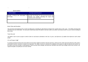 &quot;Technical and Financial Proposal Template&quot;, Page 3