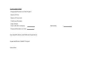 &quot;Technical and Financial Proposal Template&quot;, Page 4