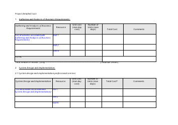 &quot;Technical and Financial Proposal Template&quot;, Page 9