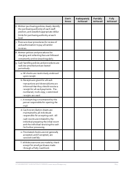 Nonprofit Financial Management Self Assessment Form, Page 4