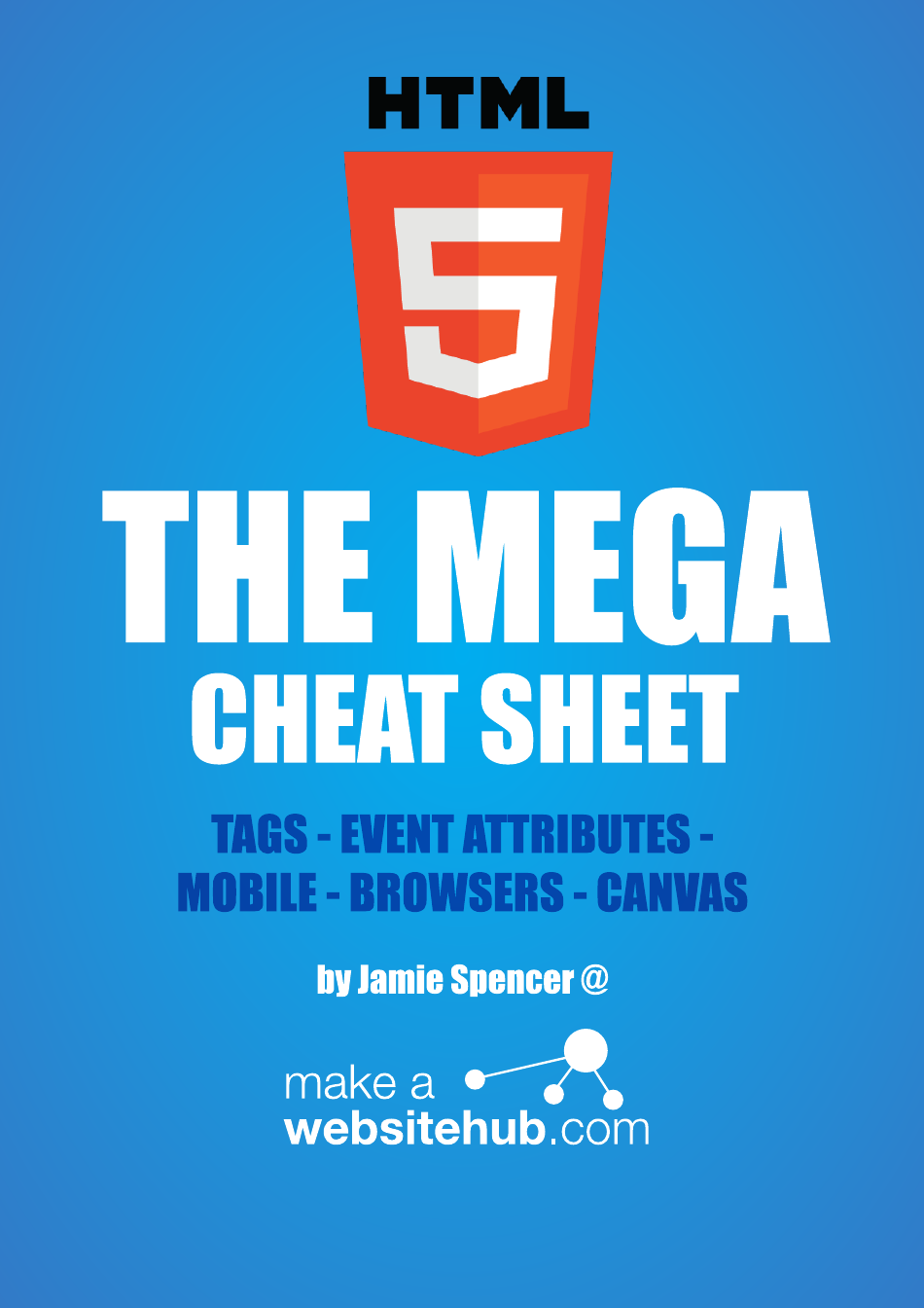 HTML5 Tags - A Comprehensive Cheat Sheet for HTML5 Tags