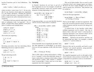 Haskell Cheat Sheet, Page 11