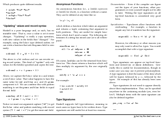 Haskell Cheat Sheet, Page 12