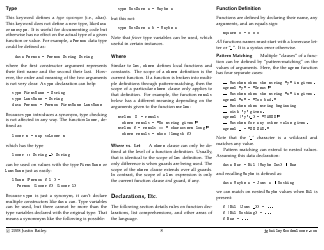 Haskell Cheat Sheet, Page 8