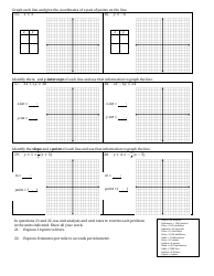 Functions and Linear Modeling Worksheet With Answer Key, Page 2