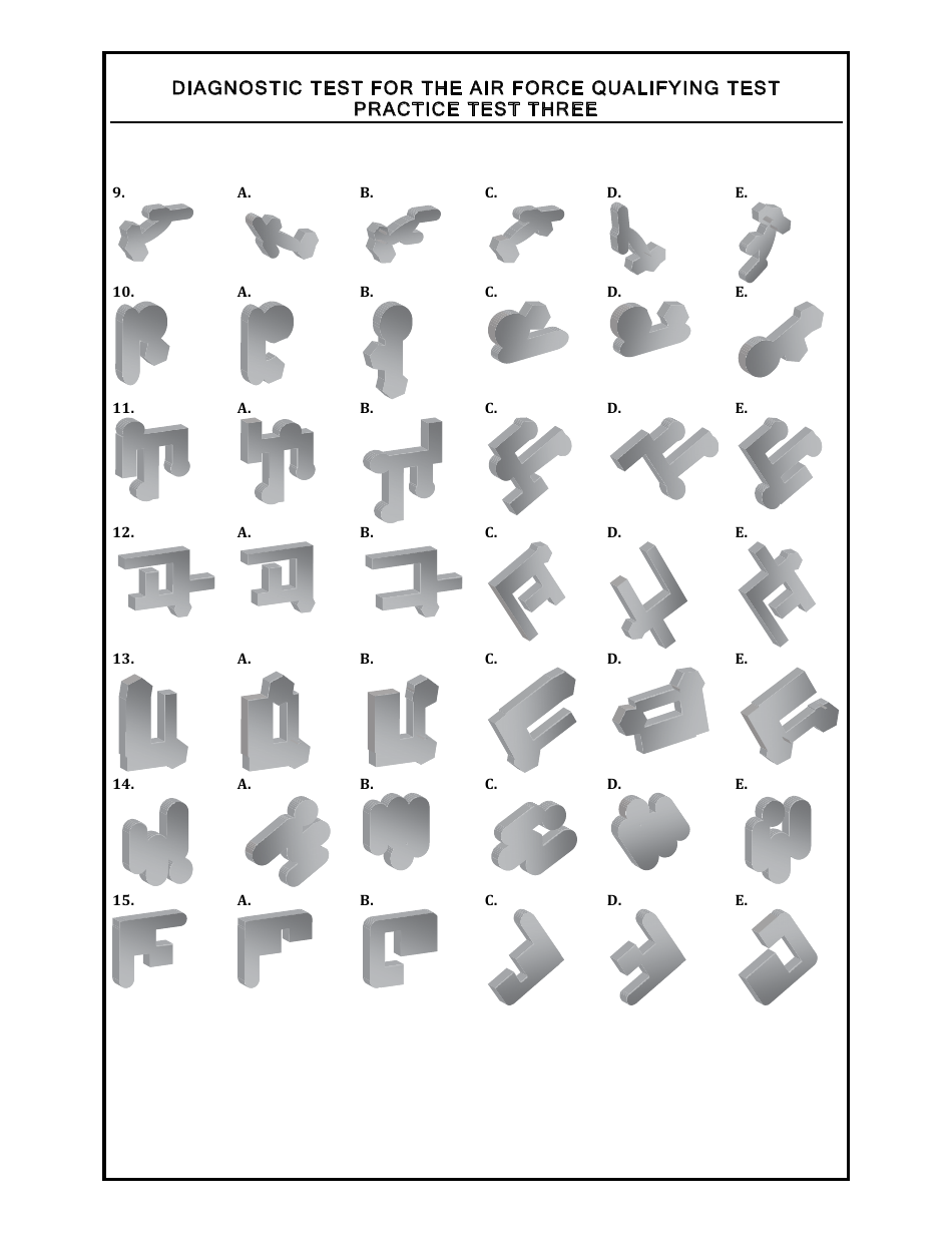 Diagnostic Test for the Air Force Qualifying Test, Page 25