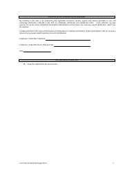 Cost Plus Enrolment / Change Form - Strive, Page 2