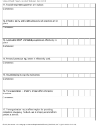 Form 33 Safety and Health Program Assessment Worksheet - California, Page 3