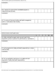 Form 33 Safety and Health Program Assessment Worksheet - California, Page 5