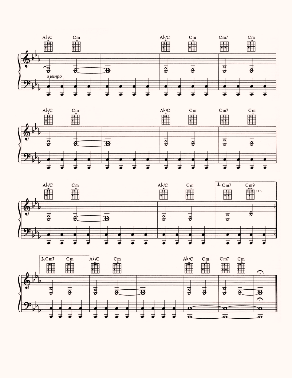 Angelo Badalamenti - Love Theme From Twin Peaks Piano Sheet Music, Page 4