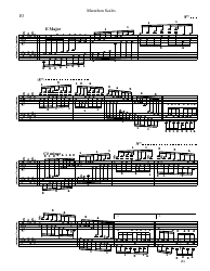 Dr. Paul Wirth - Marathon Scales Piano Fingering Chart, Page 10
