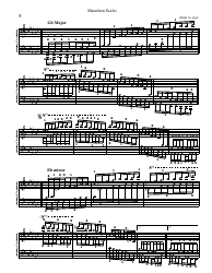 &quot;Dr. Paul Wirth - Marathon Scales Piano Fingering Chart&quot;, Page 8