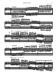 &quot;Dr. Paul Wirth - Marathon Scales Piano Fingering Chart&quot;, Page 9
