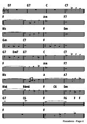 Pasadena Alto Sax Sheet Music, Page 4