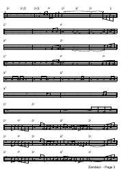 Zambezi Sheet Music and Chords, Page 3