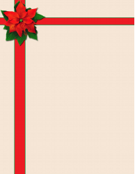 Christmas Letter Border Templates, Page 2