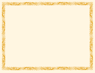 Document preview: Blank Certificate Template With Brown Border