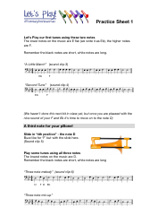 Trombone Practice Worksheet - Thornburyareayouthmusic, Page 2