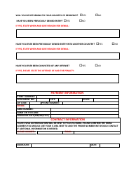 Kenya E-Visa Application Form, Page 2