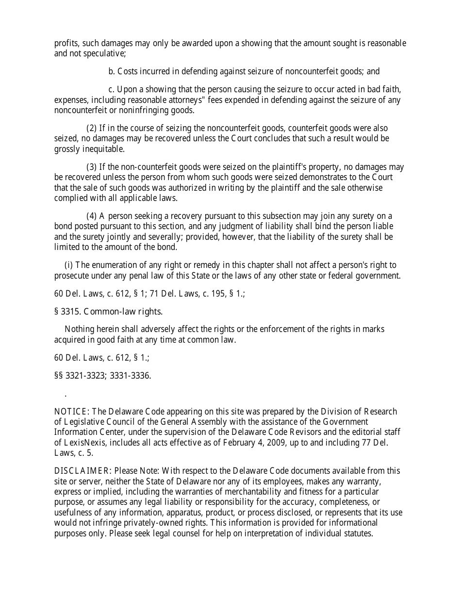 Application for Registration of Trademark or Service Mark - Delaware, Page 16