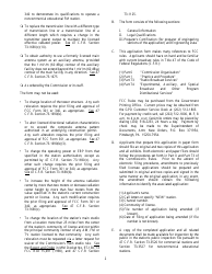 FCC Form 302-FM Application for Fm Broadcast Station License, Page 2